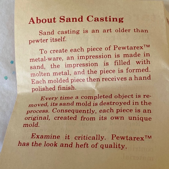 Olde Country Reproductions Pewtarex Mint Julep Cup - Picture 14 of 16